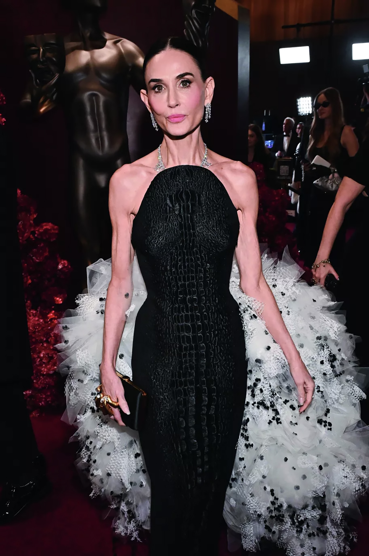 第32回SAGアワード授賞式でのデミ・ムーア